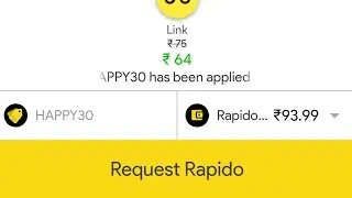 Rapido Promo Code Today September - Get 30% off Coupon Code for Bike Ride Old Users