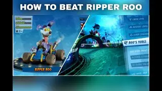 Crash&trade; Team Racing Nitro Fueled PS4 - Boss Battle 1 Ripper Roo [No Turbo Boost]