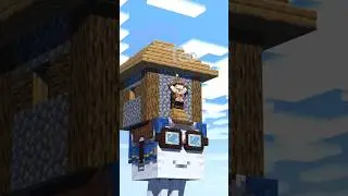 😋House on the Ghastling's Head! / Minecraft Animation