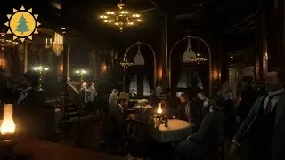 RED DEAD REDEMPTION 2 Ambience  | Saint Denis Saloon | Day/Night Cycles