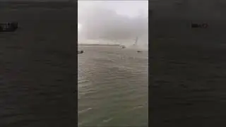 Dubai Airport heavy rain floor flooded with tons of water. 2024 April 16th