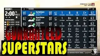 How TO DRAFT GUARANTEED SUPERSTARS AND GOOD PLAYER IN MADDEN 18