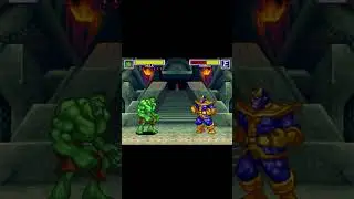 Marvel Super Heroes: War of the Gems - Boss Rush - #12 Thanos