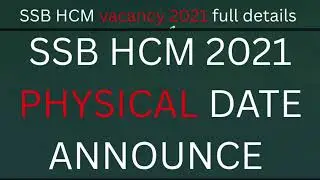 SSB HCM 2021 PHYSICAL DATE OUT, SSB HCM 2021 
