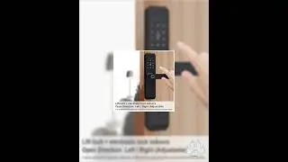 Security Smart Lock Touch, Fingerprint Scanner, Keyless Entry Door Lock, Electronic Deadbolt, Tou...