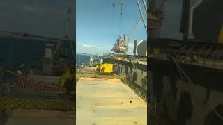 loading of feed wheat