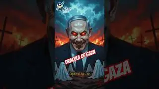 Trump & Netanyahu Dracula of Gaza The Bloody Silence of the World!