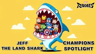 Marvel Rivals Jeff Spotlight &mdash; Joyful Splash, Aqua Burst, Hide & Seek