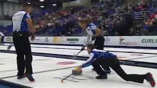 Brad Gushue makes great double bump for 2 in Tour Challenge final
