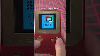 Windows для Gameboy #геймер #ретрогейминг #игра #винтаж #90-е #Windows