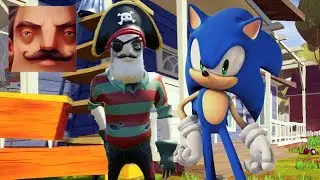 Hello Neighbor - New Neighbor Secret Neighbor Pirate Act 2 Different Gameplay Walkthrough Part 283