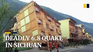China’s Sichuan province hit by 6.8 magnitude quake, killing at least 21 people