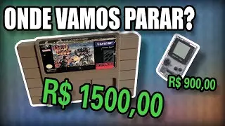 PREÇOS cada vez mais ABSURDOS nos retro GAMES | A BOLHA vai estourar?