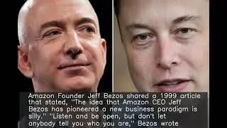 Bezos shares old article calling idea of Amazon 'silly'; Musk replies with silver medal
