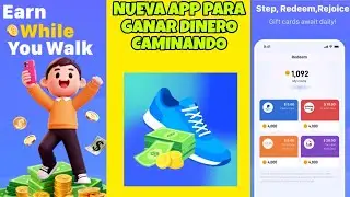 New app to earn money to PayPal by walking: WalkCash 😱 Earn easy money to PayPal with the WalkCas...