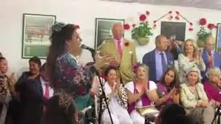 Feria de jerez Fernando jimenez y Carmen grilo