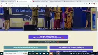 University of Calcutta PG Admission 2022 Updates