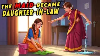 The Maid Became A Bride | A heart Touching Story | English Story | Learn English | English Cartoon