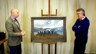 Sir Kyffin Williams RA 'Bryn Cader Faner'