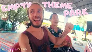 Check out this empty theme park!
