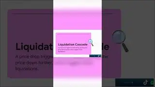 What is a Bitcoin Liquidation Cascade Explained #Shorts