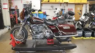 1996 Harley-Davidson Road King FLHRCI (maroon) 3066 Fallen Cycles