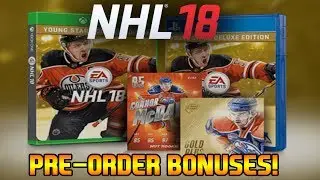 БОНУСЫ ЗА ПРЕДЗАКАЗ NHL 18 | НОВЫЕ КАРТЫ И НАБОРЫ HUT!