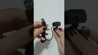 Webcam C&acirc;mera Computador Full HD 1080x1920p 2MP USB Plug Play Microfone Embutido
