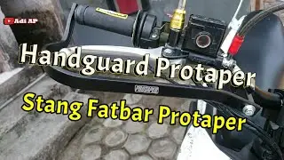 Pasang Handgruard Tulang ProTaper di Stang ProTaper