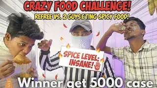 FOOD CHALLENGE EXTREME! 🥵 JALDI JALDI Khao Aur Jeeto ₹5000 CASH Aur MYSTERY BOX!
