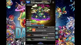 【Monster Strike】Создание мегаслияния с материалом вознесения!