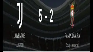TERMINANDO DE JUGAR PES 2021 JUVENTUS 5 - 2 PAMPLONA RA