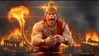 Ramayana epic powerfull Lanka dahan of Ravan by Hanuman | short film Jai Bajarangbali 