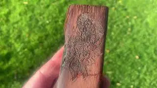 Kage is a pure engraved wood single 21700 dna75c mod