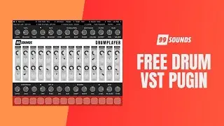 Free Drum VST Plugin (99Sounds Drumplayer)