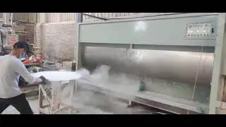 Water Wall Dust Collector for Stone Granite Marble Quartz Fiberglass Porcelain Fabricate