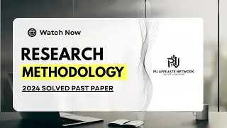 2024 RESEARCH METHODOLOGY SOLVED PAST PAPER - SOCIOLOGY 5TH SEMESTER | #exam #sociology #research 