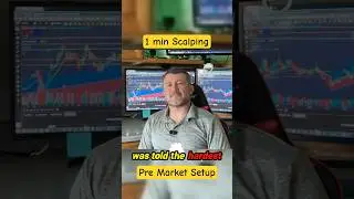 1-Minute Scalping: Pre-Market Volume Leader Setup #shorts