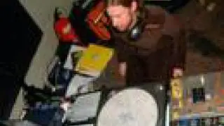 Aphex Twin and Mark Morgan in comparison