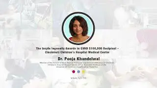 The Incyte Ingenuity Awards in GVHD $100,000 Recipient - Cincinnati Children's Hospital Medical Cent