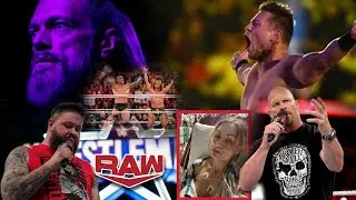 Miz leave WWE ! go AEW 🤐 ! Stone Cold response ,Becky Lynch fake injury ,WWE Raw Highlights /Result