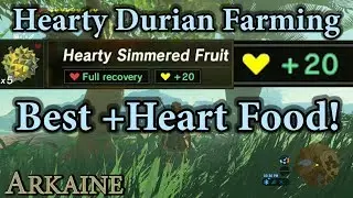 Zelda Breath of the Wild - Ultimate Hearty Durian Farming Guide