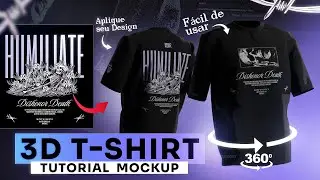 3D ANIMATED T-Shirt Mockup | TUTORIAL