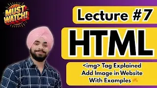 HTML Image Tag Tutorial 🔥 | Insert Images Using img Tag