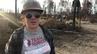 McKinley Fire Recovery: Team Rubicon Volunteers Clearing Debris Following Safety Checks