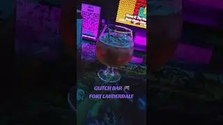 Glitch Bar 🎮 Fort Lauderdale #explore #arcade #nintendo #mariokart #anime #bar #happyhour #cocktail