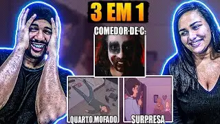 (3 em 1) REACT - Surpresa + Comedor De Cu + Quarto Mofado | Kleberiano