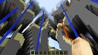Reaching the FAR LANDS in Minecraft! (12 Million Blocks Away)