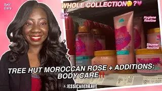 REACTING TO TREE HUT MORROCAN ROSE ADDITIONS‼️💦FOAMING GEL WASH, BODY CREAM + BODY LOTION : BODYCARE