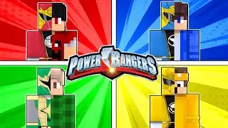 VIRAMOS OS POWER RANGERS E SALVAMOS O MINECRAFT! ‹‹ P3DRU ››